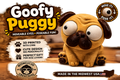 Goofy Puggy – 3D Printed Pug with Moveable Eyes 🐶👀